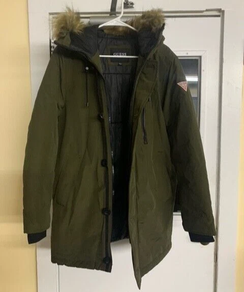 GUESS EST.1981 MENS HOODED JACKET SIZES S STYLE # 119RP325 - Image 3 of 4