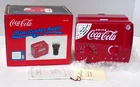 Coca-Cola Mini Cooler Radio MC194 Vintage New In-Box Novelty 070825WT