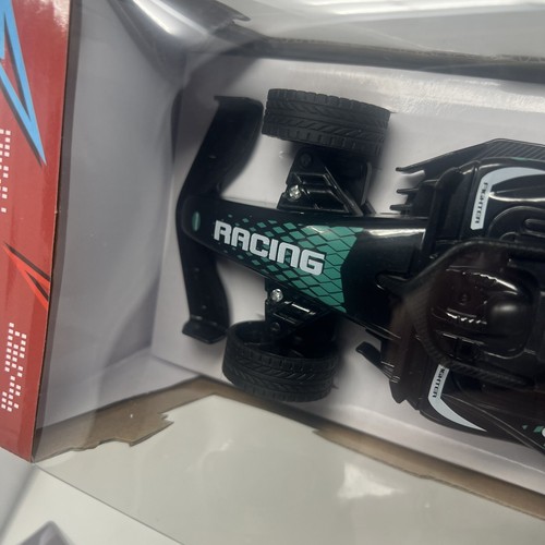 1:22 RC Auto Las Vegas F1 27Mhz & USB Rosso A/Blk con Telecomando Batteria Inc Lotto 2 Pezzi - Foto 12 di 12