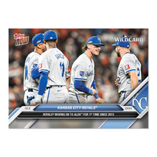 Kansas City Royals Advance to ALDS - 2024 MLB Topps NOW Card 792