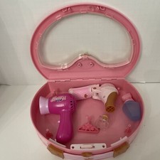 Disney Princess Style Collections Beauty Hair Tote CASE hair dryer spray bottle