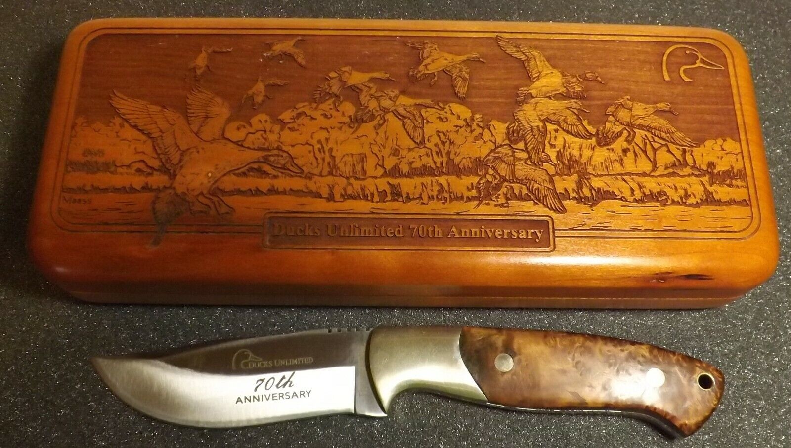 Ducks Unlimited Knife 70th Anniversary 2007 Knife of the Year Browning  