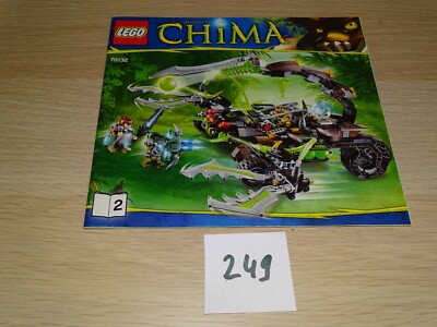 LEGO Chima 70132 nur Bauanleitung OHNE STEINE  (NR:249) teil  2 -
