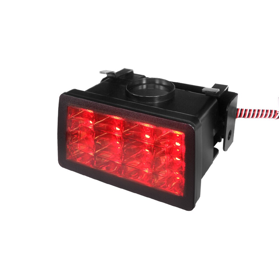 GTinthebox F1-Style Smoked Lens Red LED Rear Fog Light / Brake Light For Subaru WRX STi XV