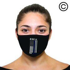 BACK THE BLUE Cover your face - face mask