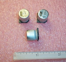 QTY 20 68uf 100V 105' 12x13.5mm SMD ELECTROLYTIC CAPACITORS 100CV68FS SANYO