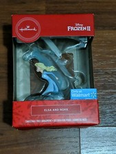 Hallmark 2020 Disney Frozen 2 Elsa And Nokk Walmart Exclusive Christmas Ornament