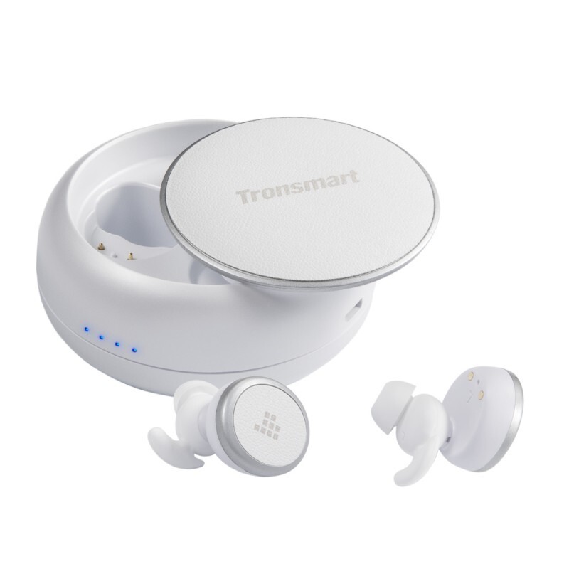 Tronsmart Wireless Earbuds With Voice Assistant, Deep Bass & Wireless Charging W
