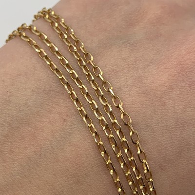 Kabelgliederkette 9 kt 9k - 20'' Zoll