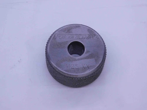 .3125 CLASS XX MASTER PLAIN BORE RING GAGE ONSIZE 5/16 8 mm INSPECTION CHECK