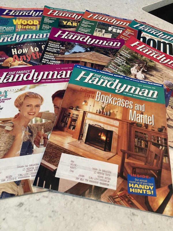The Family Handyman Magazines/Lot Of 9/1996
