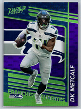 DK Metcalf 2022 Panini Prestige Franchise Favorites Xtra Points Purple /149 FF-9