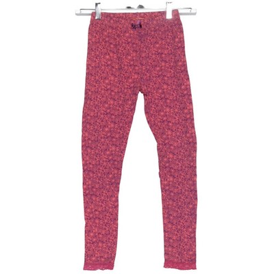 Busino, Pyjamahose, Größe: 140, Pink/Lila, Baumwolle, Blumen, Mädchen #gF4