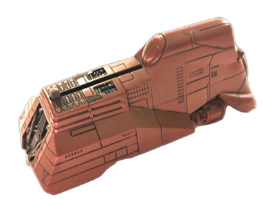 Vintage Star Wars Trade Federation MTT Action Fleet Ship 1998-INCOMPLETE