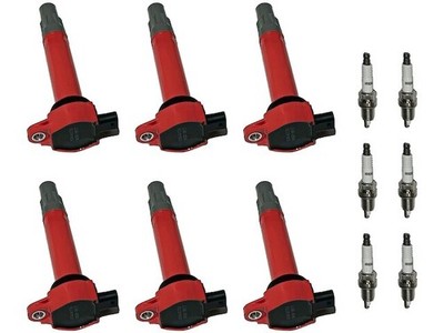 For 2007-2008 Chrysler Pacifica Ignition Coil Set with Spark Plugs 86456BWFY