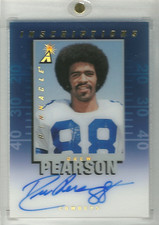 Drew Pearson 2023 Panini Zenith Inscriptions On-Card Auto