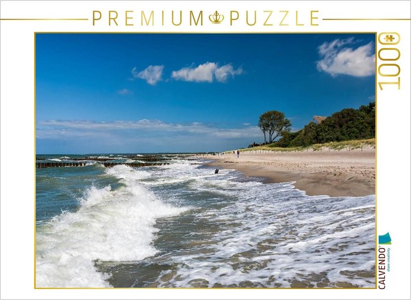 Calvendo Puzzle Ahrenshoop Beach | 1000 Pieces, Finished Size 25.2 × 18.9 In (64-image