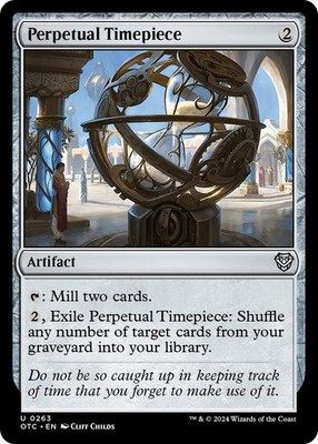 1x Perpetual Timepiece - Commander: Outlaws of Thunder