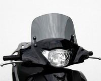 Windschutzscheibe Faco Sport Niedrig GeräUchert FüR Honda Sh 125 150 2009 2010