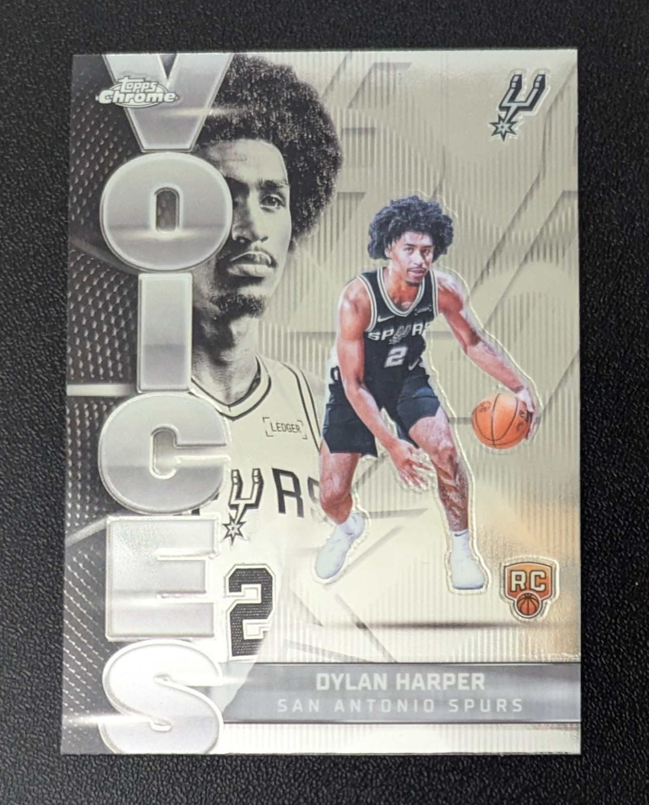 Dylan Harper RC 2025-26 Topps Chrome Voices Rookie #VS-7