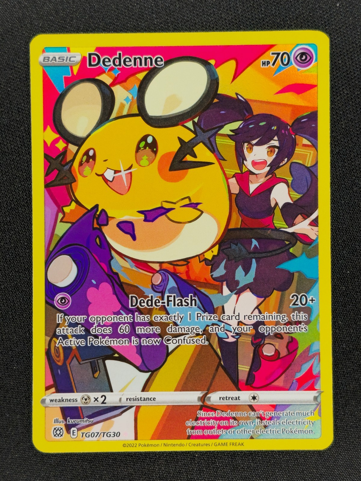 Dedenne TG07 Pokemon Brilliant Stars 2022 NM 🔥🔥🔥