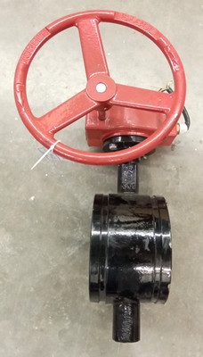 Argco 6520254 8'' Grooved Butterfly Valve w/Tamper Switch BFLY-G300 300psi