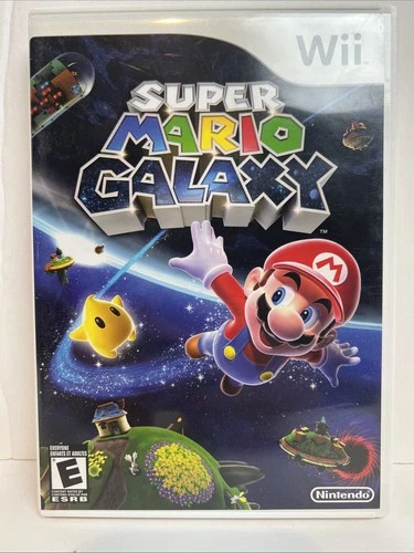 Super Mario Galaxy Nintendo Wii • Disc And Inserts, No Manual. Clean. Free Ship!