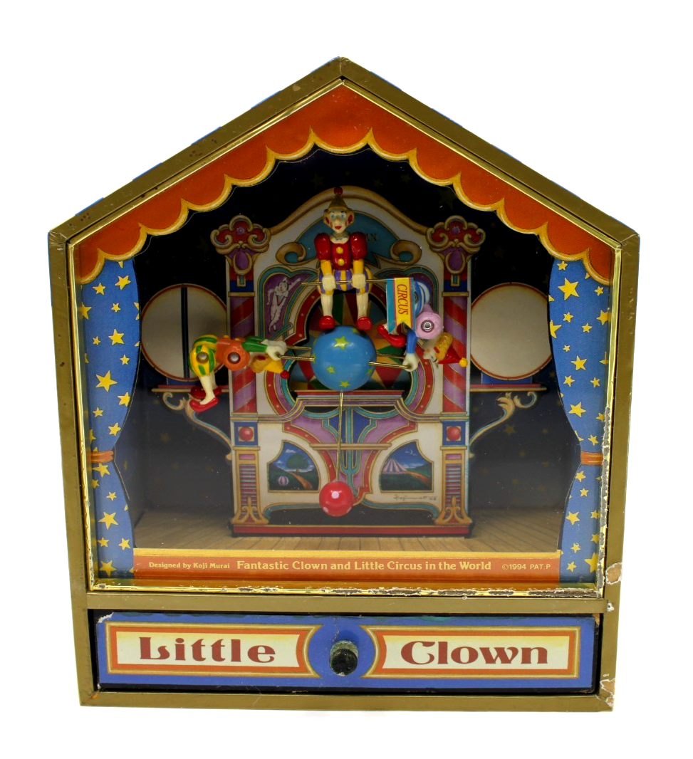 むらいこうじ Koji Murai Circus サーカス CAROUSEL Koji Murai Clown Museum Musical Automaton “Fantastic Clown