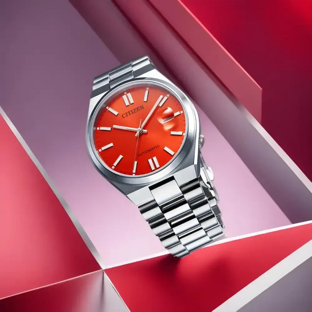 Citizen Tsuyosa NJ0158-89W Blazing Red Limited Edition (1999PCS) New Men's Watch image 3