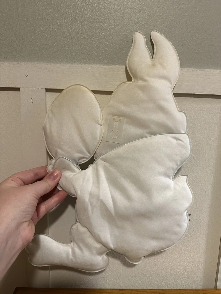 Vintage 1980 DOLLY TOY Macio Pendurado na Parede THE O’HARE FAMILY Coelho Pastel - Imagem 3 de 4