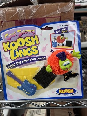 1-BRAND NEW  AXEL ROCK N ROLL KOOSHLINGS ODZ ON HASBRO VINTAGE BENDABLE BUDDIES