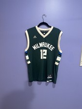 Rare Milwaukee Bucks Jabari Parker Adult Medium Jersey Adidas