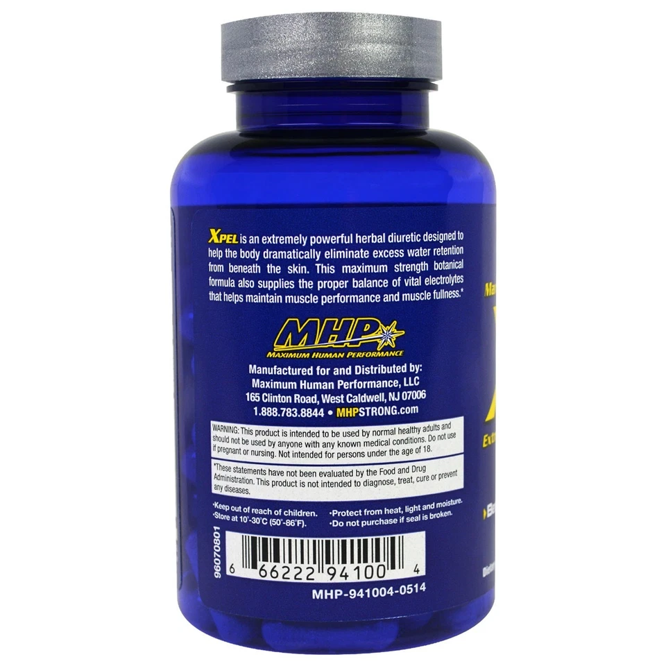 XPEL®, Diurético Herbal de Força Máxima, 80 Cápsulas - Imagem 4 de 4