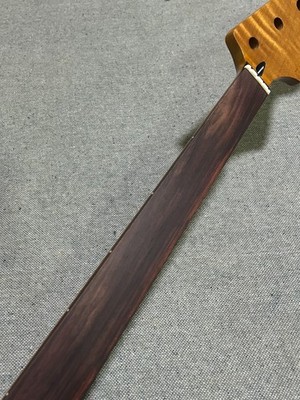 4 string 20fret 30'' Fretless Rosewood Roasted Maple Electric bass neck Heel:57.5