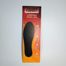 New Pair Equset Carbon Fiber Insoles Mens 10-10.5 Womens 11-11.5