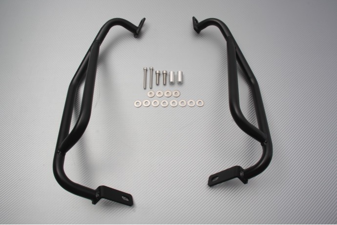 Crash bars YAMAHA TW200E anti-casse pour carénage arrière Trailway 1987