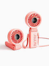 Diveblues Turbo Fan Rechargeable Handheld Portable Fan W Digital Display Pink Diveblues Turbo Fan Rechargeable Handheld Portable Fan W Digital Display Pink