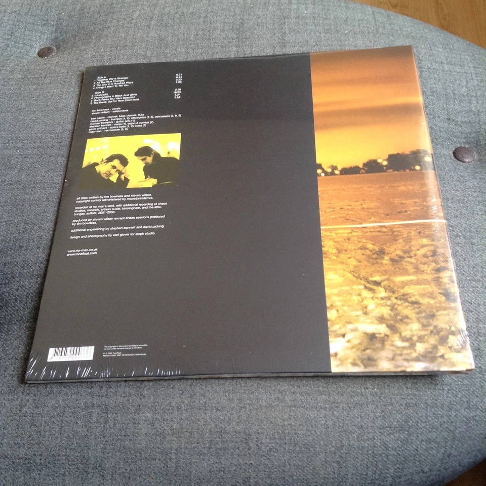 No-Man - Together We're Stranger LP (Electronic/Porcupine Tree/Rock) WHITE 2005 - Image 3 of 3