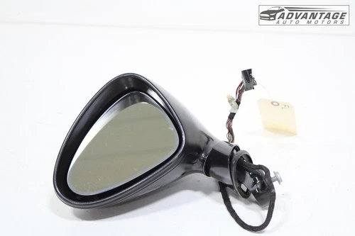 2010-2016 PORSCHE PANAMERA 970 LEFT DOOR VIEW MIRROR BASALT BLACK METALLIC OEM