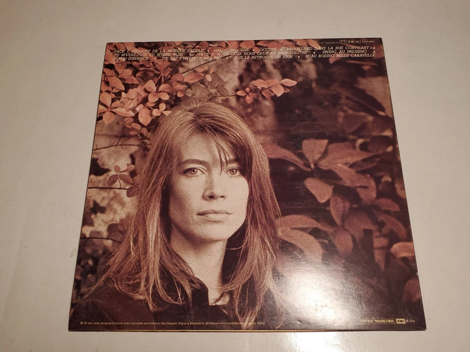 Françoise Hardy Musique Saoule Vinyl LP France Import 1978 2C 070-14.697 Path... - Image 2 of 4
