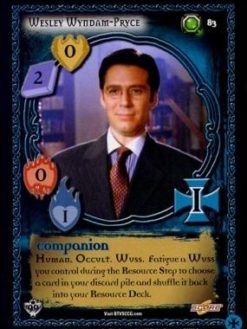 Wesley Wyndam-Pryce (Foil) (Unlimited) Ungraded BTVS: Class of '99 Unlimited Foi