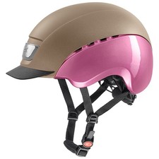 % uvex Reithelm elexxion pro ltd champ. mat-pink shiny Gr.S 55-56cm -UVP €249,95