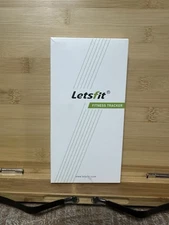 NEW Letsfit Black Unisex ID152 Fitness Tracker