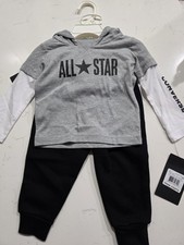 Converse All Star 2 Piece Jogger Set New With Tags Size 24 Months
