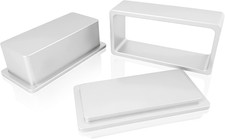 2  X 4" Square Pre-Press Mold - CNC Machined 6061 Aluminum with Hard Anodized Fin