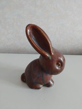 Early Bourne Denby Large Brown Rabbit - Excellent Condition