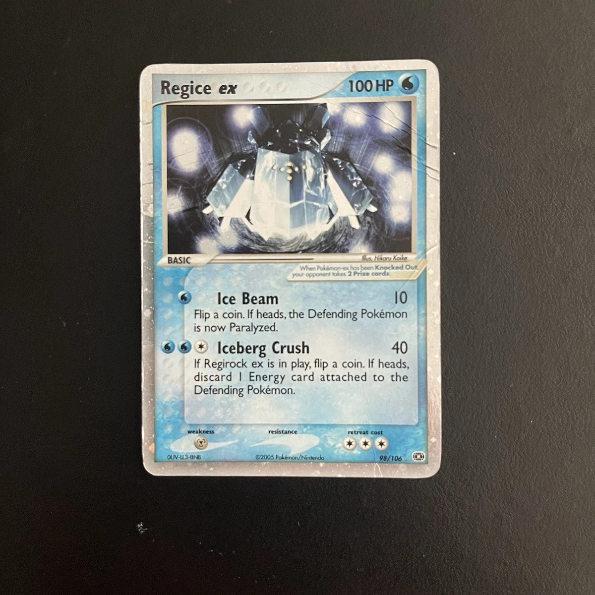 regice pokemon card price - - 28/111 - Holo Rare, Board Games Evolves from null Type Regieleki Regigigas Regidrago Regirock Regice