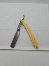 Vintage "America's Best" Rope-like Straight Razor, Moore & Handley HDW CO. 