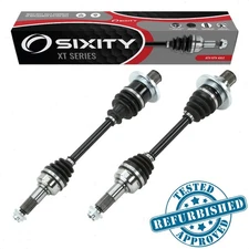 2 pc Sixity XT Rear Left Right Axles for Yamaha YFM660F Grizzly 4x4 x7