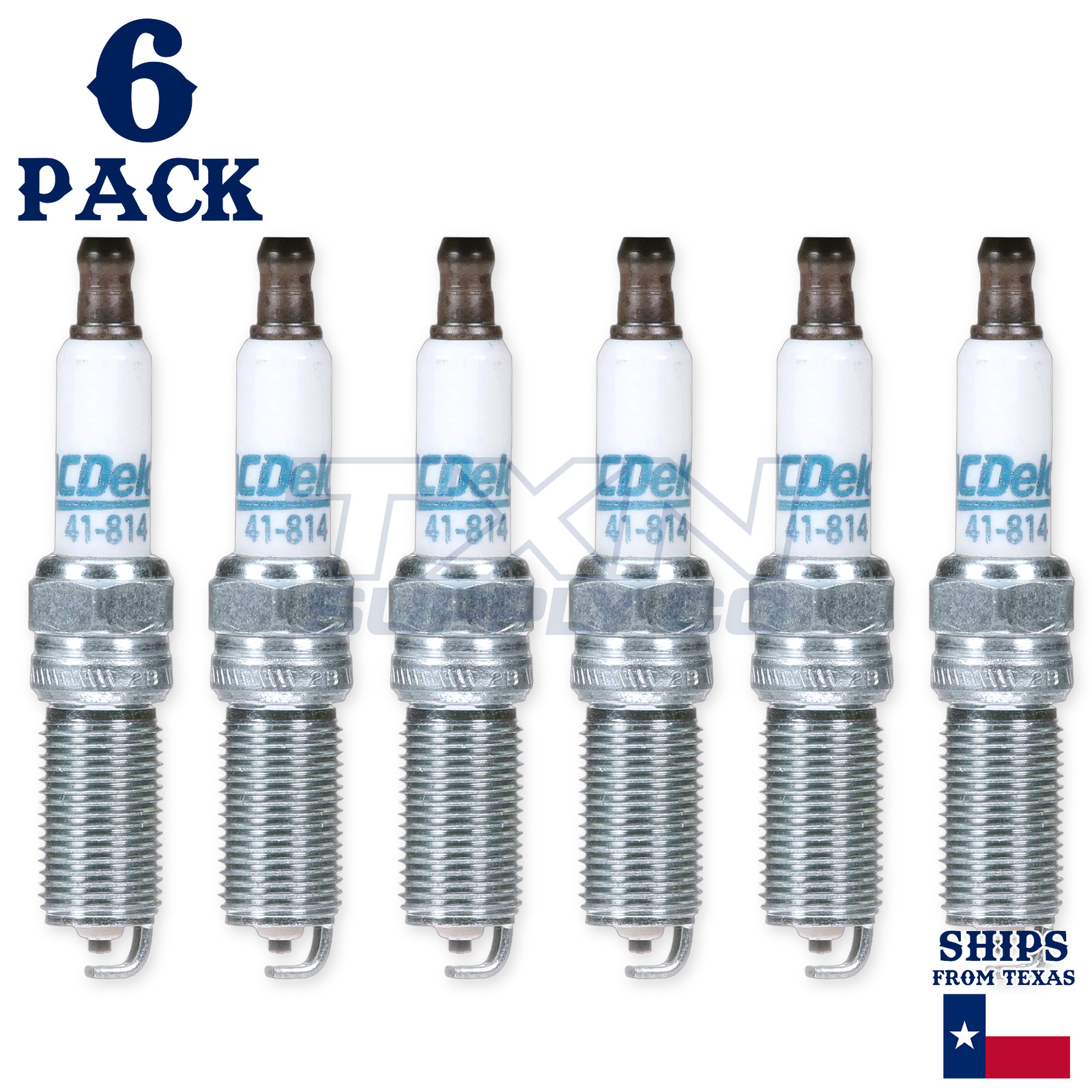 2011-2016 Buick Enclave 3.6L ACDelco Double Platinum Spark Plugs - 6 Pack